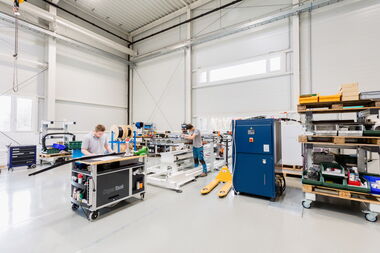 Wieser Automation assembly hall